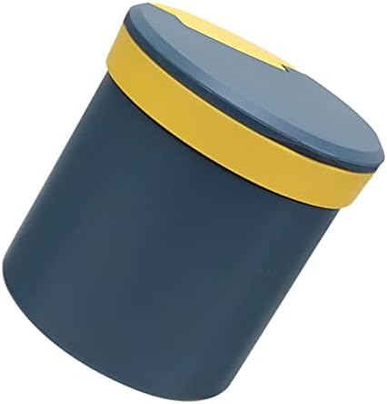 Luxshiny 1 Set Prenosiva Šolja Vakuumska Posuda Plastični Kontejneri Za Hranu Plastična Posuda Tegle Za Žitarice Čaj Šolje Izolovana Kutija Za Ručak Piće Topla Posuda Topla Posuda Za Supu Termo Kutija Za Doručak Plava