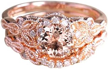 2023 Dijamantni prsten za ružin zlato za žene za angažman prsten nakit pokloni casual prsten