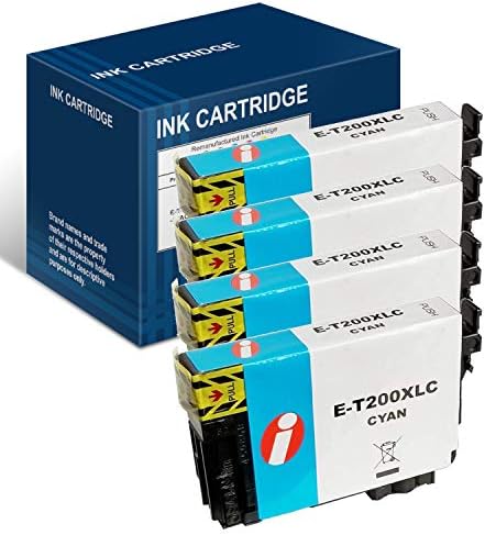 INK4WORK 200xl Cyan prerađena zamjena kertridža s tintom za Epson T200xl T200 XL Expression XP-410