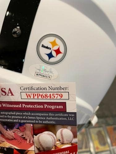 Jerome Bettis Pittsburgh Steelers replika šlemova u punoj veličini JSA-autographed NFL Helmets