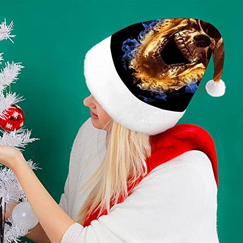 Lobanja u vatri Božić kape Bulk odrasle kape Božić šešir za odmor Božić potrepštine