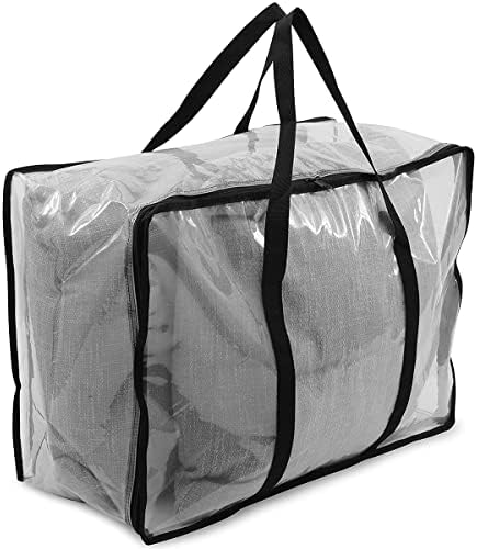 A2B Clear odjeća za skladištenje PVC Clear Organizator pokrajine Vodootporna torba za pohranu sa ojačanom ručkom