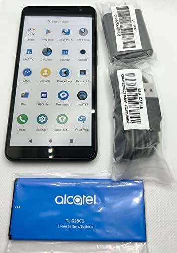 Alcatel 5002R 16GB 4G telefon otključan za svu GSM mrežu [CDMA nije podržan] sadrži Android 10 GO Edition & Lice Recovery