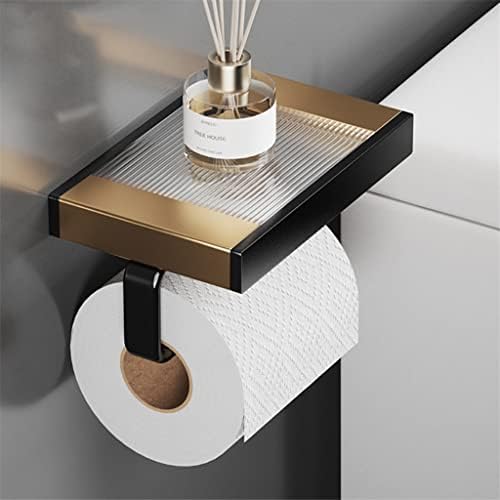 Lukeo toaletni držač za papir sa policama za ručnik od aluminija za ručnik za ručnik za ručnik