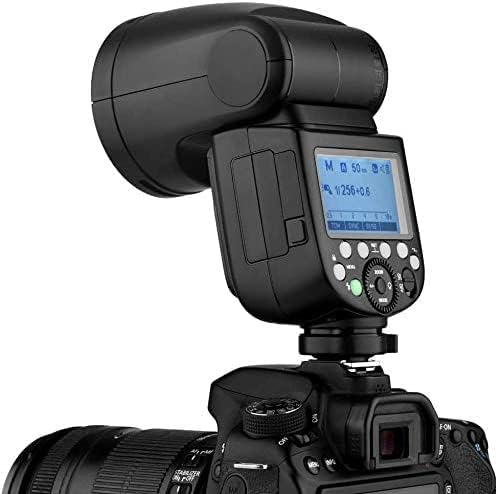 Godox V1c okrugli Blic TTL okrugla glava na fotoaparatu Flash Speedlite + Godox AK-R1 komplet, 2.4 G HSS 1/8000S, 1.5 sec Recycle Time, LED lampa za modeliranje, sa litijumskom baterijom od 2600mah