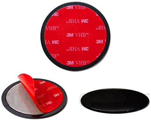 Navitech 80mm kružni adhezivni univerzalni disk na instrument tabli kompatibilan sa upotrebom sa usisnim čašama vetrobranskog stakla kompatibilnim sa Foxcesd W1688