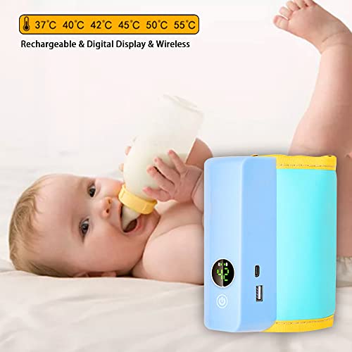 Prijenosni grijač za flaše - prijenosni grijač za flašice za bebe sa LCD ekranom, 30w baby milk