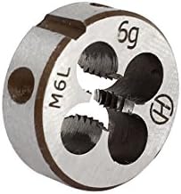 UXCELL M6 metrički vijak 20mm od DiA čelik Lijeva ručna kolica za rezanje navoja