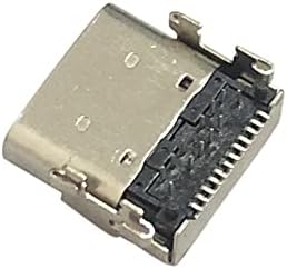 GINTAI Type-C USB Port DC u utičnici za Dell Latitude 2-in-1 5285 5290 7200 7210/XPS 15 9570 13 9305 9370 9380 9365 P71G/ALIENWARE M15 R1 R2 R3 R4 M17 R2 R3 R4 / Latitude 11 2u1 5175 5179