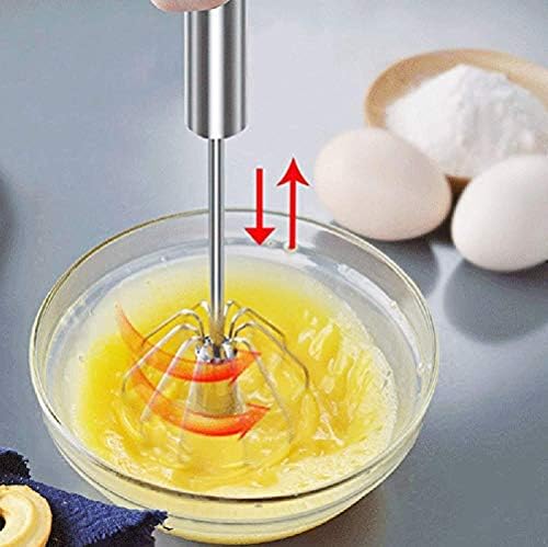 Whisks od nerđajućeg čelika, ručni mikser za mešanje poluautomatska mešalica za mešanje jaja