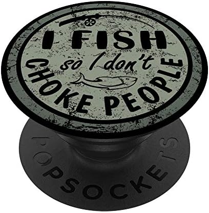 Ja ribam pa ne ugušim ljude zabavno urnebesno izrekuju ribolov popsoccockets zamjenjivi popgrip