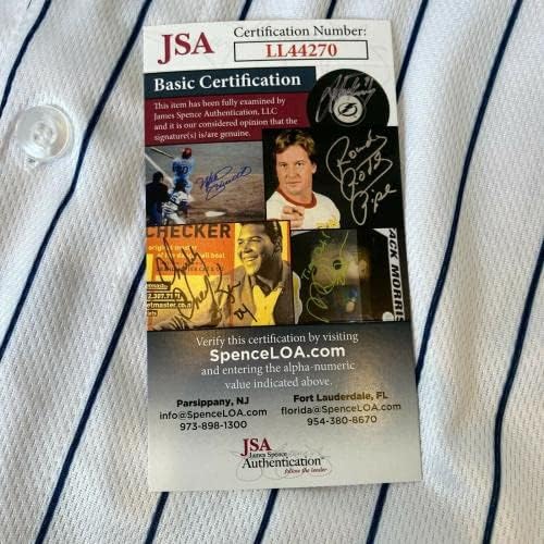 John Sterling Glas Yankeesa potpisao je u New York Yankees Jersey JSA COA - autogramirani NFL dresovi