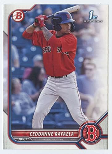 2022 Bowman izgledi # BP-61 Ceddanne Rafaela 1. bowman boston crvena sox MLB bejzbol trgovačka kartica