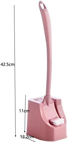 Genigw ružičasta kućna četkica za kućnu četkicu, kreativno kupatilo wc četkica dugačka četka za toaletu