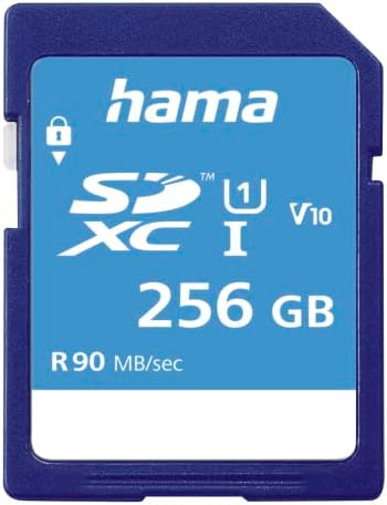 Hama 00123997 SDXC 256 GB UHS-I Class1 C10 533x/ 80MB/s nevjerovatno brza memorijska kartica