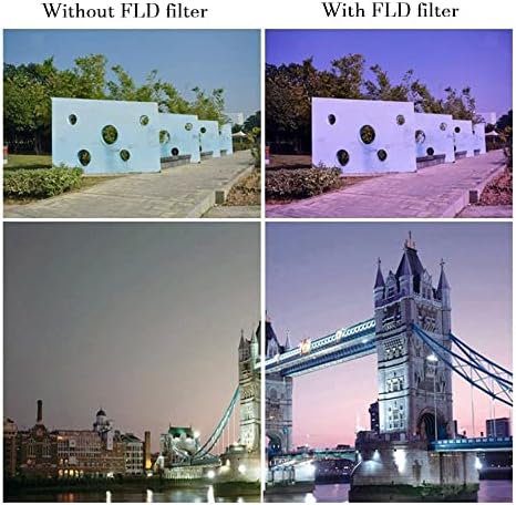 Objektiv kamere FLD filter 52mm HD fluorescentno osvetljenje Filter dnevne svetlosti za Canon EF 600mm f