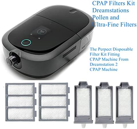 CPAP filteri, za Dreamstation 2 filterski komplet zamjenski filteri, 3 filteri polena za višekratnu