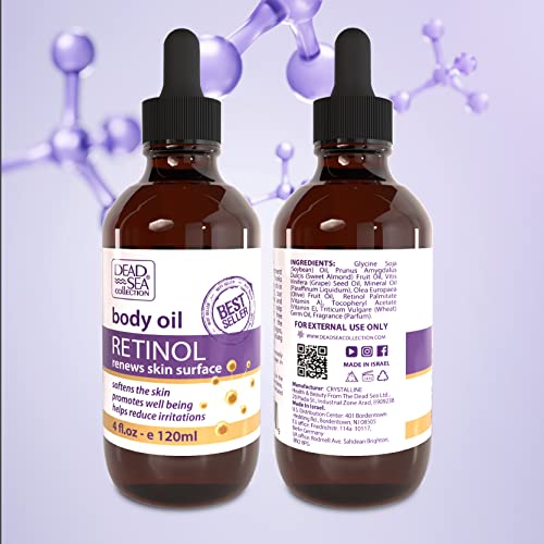Dead Sea Collection ulje za tijelo sa retinolom-hidratantna krema za suhu kožu i hidratantno ulje za