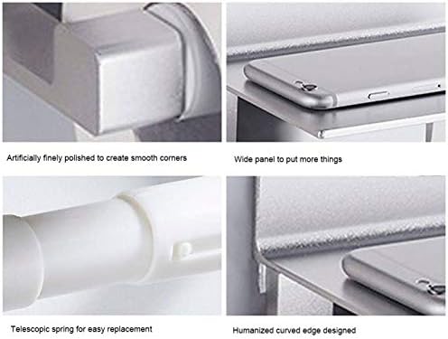 Walfront Space Aluminium WallMount Roll pap-er stalak za toaletni nosač tkiva sa policama za polaganje