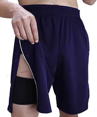 Suzaći kratke hlače za muškarce Snap kratke hlače Post Hirurgiju kratke hlače na otvorenim nogama Atletski kratke hlače