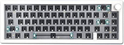 BOYI GMK67-65% Kit za tastaturu, Bluetooth 5.0/2.4 G/Type-C Tri-Mode bežična RGB mehanička tastatura