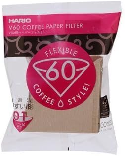 Hario 01 filteri za papir za kafu, Set od 2 pakovanja 100 filtera u pakovanju