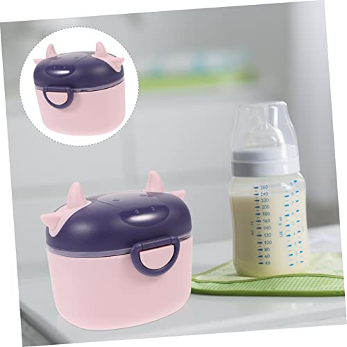 TOYANDONA 8 kom slatka kutija za mlijeko u prahu dispenzer kontejneri za grickalice za rezervoar za dojenčad putni silika Gel od pirinčanog brašna