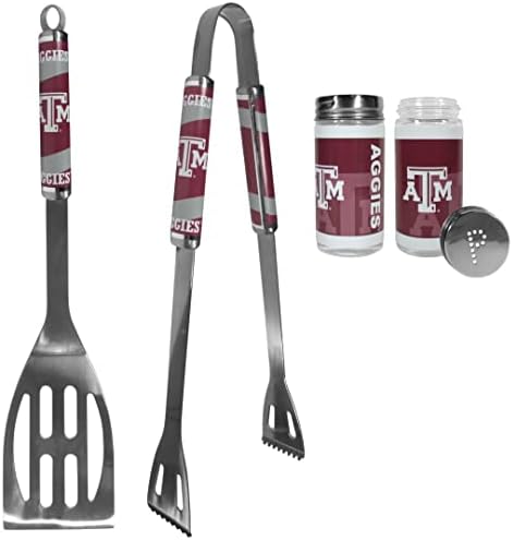 NCAA Siskiyou Sports Fan Shop Texas A & amp; M Aggies 2pc BBQ Set sa vratima prtljažnika Sol & amp; šejkeri