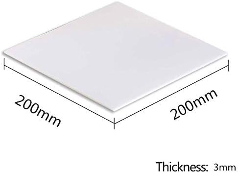LEISHENT silikonska gumena ploča Mat visoke Temp komercijalne klase, debljine 3mm