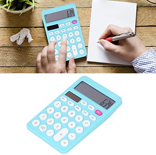 OUMEFAR kalkulator, prijenosni kalkulator bomboni Boja poslovanja tipa Solarna baterija Dual napajanje za poslovanje za uredski kalkulator