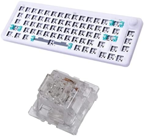 GK GAMAKAY Linearni kristalni prekidač i LK67 65% RGB modularna DIY mehanička tastatura