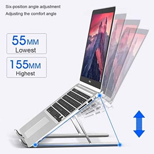 STAND PATLUAVE I MOUNOUT kompatibilan sa Acer Spin 5 - kompaktan Quickwitch laptop postolje, prenosiv, multi kutni štand - Metalno srebro