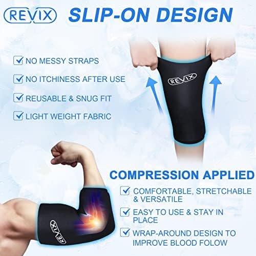 Revix gel za ponovno zakratak za višekratnu upotrebu za ublažavanje bolova u koljenom i pakovanju leda za gležanj za stopalo