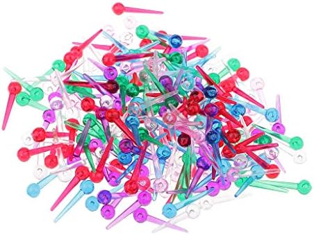 LEPENDOR 1000 komada različite boje plastike plastike za diy božićne ukrase Craft ručno rađene perlene kuglice