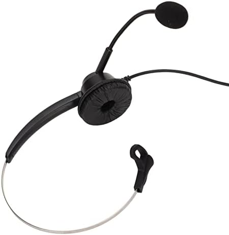Monauralne slušalice, Ultra udobne jednostrane slušalice za poništavanje buke Crna H360dqd Professional