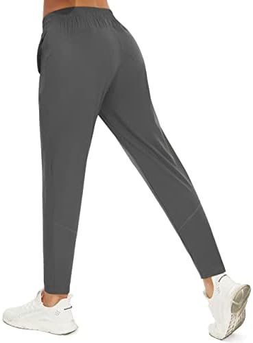 Persit ženske lagane joggere sa džepovima, visokim brzim suhim četverostrukim pantalonskim pantalonama koji planiraju