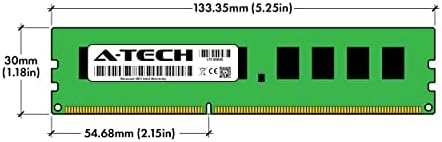 A-TECH 4GB zamjena za Samsung M391B5273DH0-YK0 - DDR3 1600MHz PC3L-12800E ECC Neplaćeni udimm 240-pin 2rx8 1.35V - Single Server Memory Ram Stick