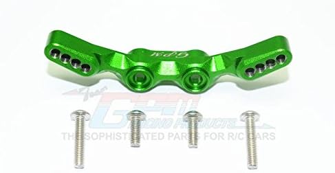 Aluminijski prednji udarni toranj za 1/10 Traxxas Ford GT 4-TEC 2.0 83056-4 / 4-TEC 3.0 93054-4 - 1pc Set Green