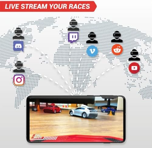 Kobotix Real Racer - daljinski upravljač Automobil sa kamerom - HD Prva osoba Pogledajte video feed - FPV RC