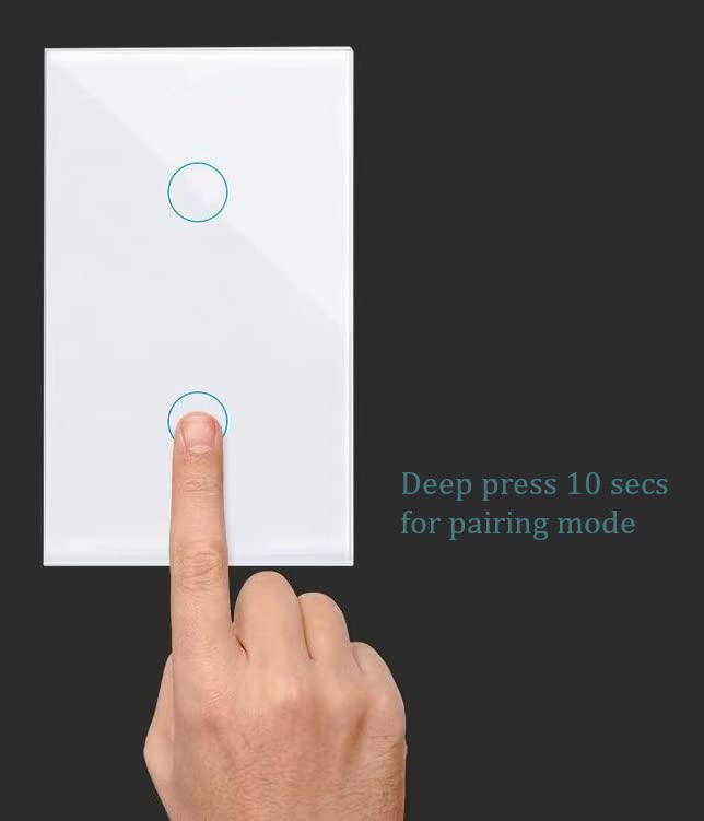 ZigBee Touch Smart zidni otvor, kompatibilan sa Alexa, Googleom Home, Hubitat i Ha