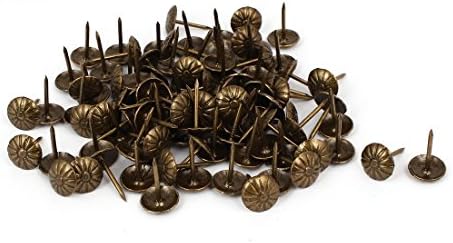 Aexit domaćinstvo metalni nokti, Vijci & zakovica okrugla glava renoviranje Tack noktiju Bronze ton