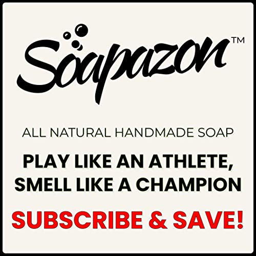 Organski sapun od peperminta čajevca-Premium higijenski Bar nakon treninga - sva prirodna zaštita od klica za sportiste-ručni rad u SAD-Softball poklon - nježni na osjetljivoj koži-piling piling