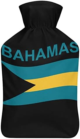 Zastava države Bahami Boca za toplu vodu Gumeni krevet Slatka topla torba s poklopcem za razdoblje