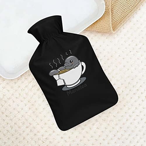 Manatea boca za toplu vodu slatka gumena topla torba s poklopcem za olakšanje bolova vruće komprimiranje toplinske terapije