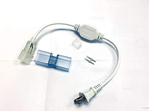 LED Flex Neonski užad Light konektor Kit Power kablovi spojni konektor igle završni poklopac za 0.3 u neonskom užetu 5kom