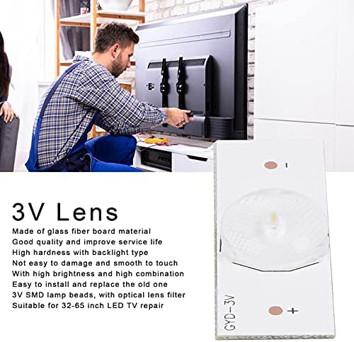 3V objektiv, jednostavan za instaliranje SMD svjetiljki BALES 50pcs 3V objektiv sa optičkim filtrom objektiva