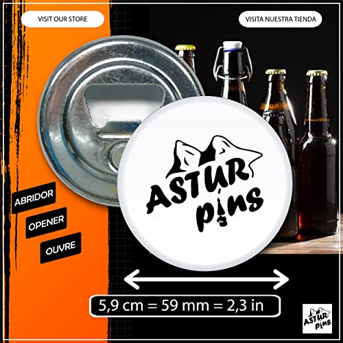 Astur Pins - Otvarač za boce Ajalpan Shield Mexico Gruhvat - Otvarač piva, originalni pokloni, originalni pokloni