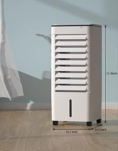Caynel 3-in-1 prijenosni klima uređaj, hladnjak za isparavanje zraka / ovlaživač / ledena kutija, 12h