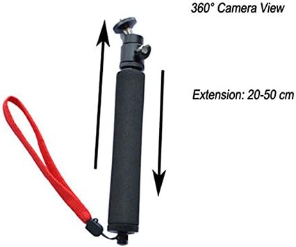 Glorich teleskopski ručni ručni produženi GoPro monopod kamera Extender Stup sa stativom za GoPro Hero