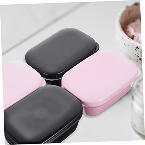 Homoyoyo 4pcs kutija za sapun za prenosni sapun Vanjski prostor za odlaganje putni sapun posuda za suđe sa sapunom držač tuš kabine Kreativni sapuni SOAP SOWERS Skladišni držači za skladištenje